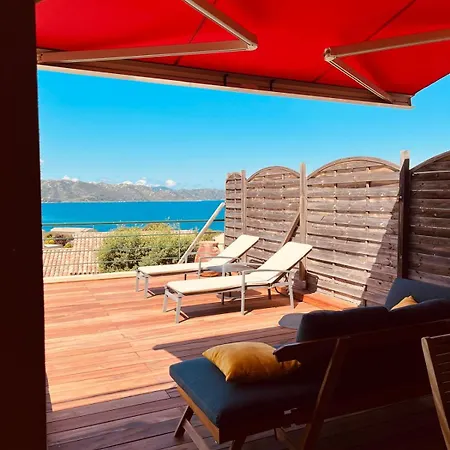 Сasa de vacaciones Avec Piscine Privative Et Vue Imprenable Sur Le Golf De Saint-florent A 300 M De La Saint-Florent (Corsica)